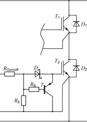 Figure 7. Possible set-up with additional transistor